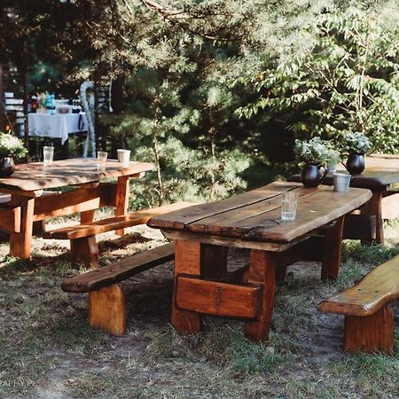 Miodowy Zakatek Caloroczne Domki I Pokoje Przy Suntago, Deepspot, Pyszne Sniadania, Grill, Ognisko Mszczonów Exterior foto